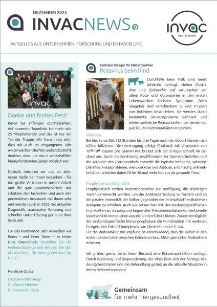 Rotavirus beim Rind – Zentraler Erreger für Kälberdiarrhoe